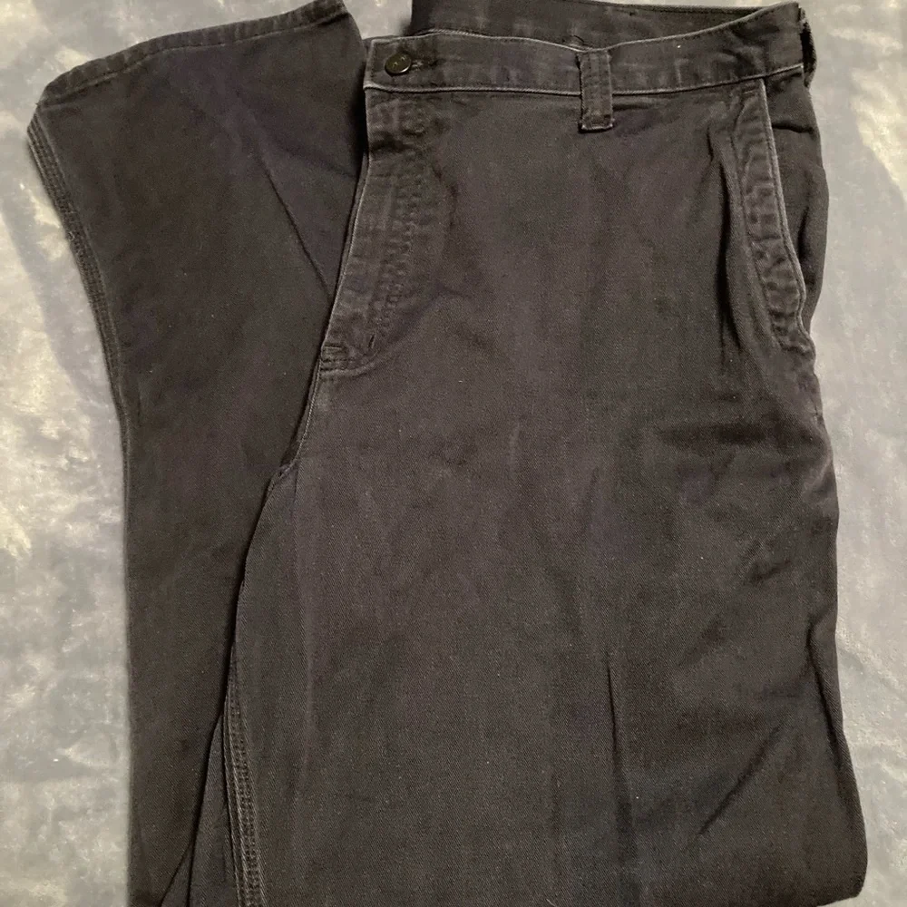 CARHARTT Size 40x32 Blue Fire Resistant Cotton Blend Pants